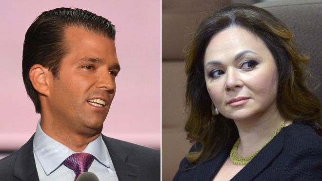 Trump admits son met Russian for information on op